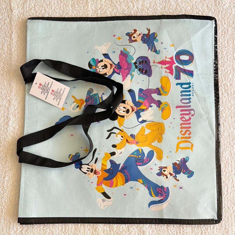 Disney Disneyland Resort 70th Anniversary Character Tote Bag - Picture 9 of 12